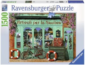 Пъзел Ravensburger от 1500 части - Червено колело