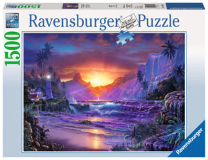 Пъзел Ravensburger от 1500 части - Изгрев в Рая