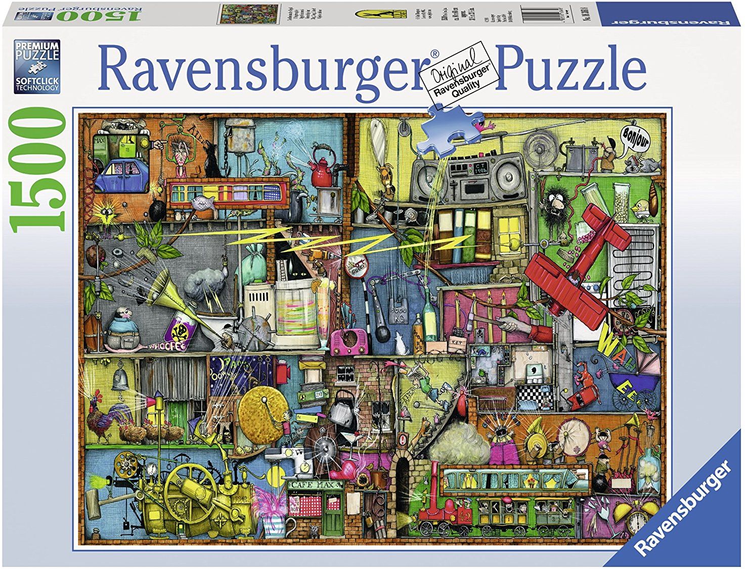 Пъзел Ravensburger от 1500 части - Звуци, Колин Томпсън