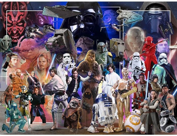 Пъзел Ravensburger от 1500 части - Междузвездни войни