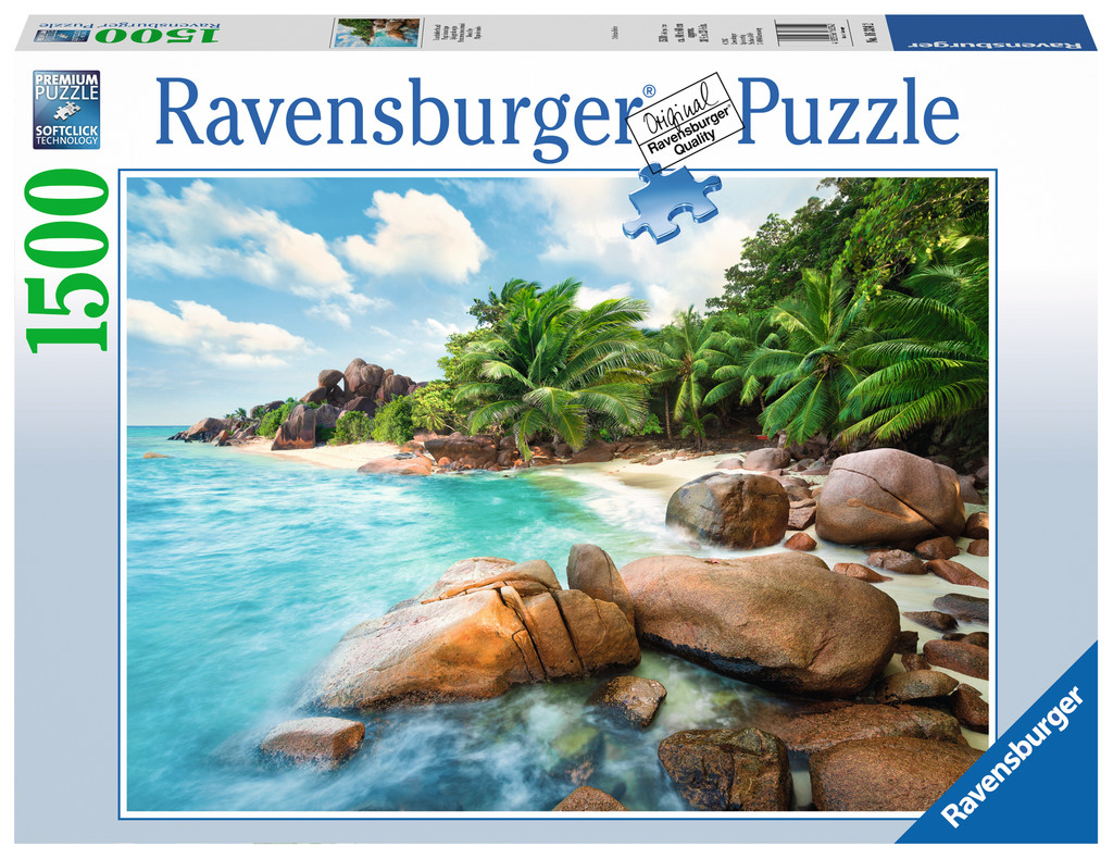 Пъзел Ravensburger от 1500 части - Плаж