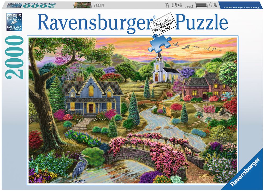 Пъзел Ravensburger от 2000 части - Пленяваща долина