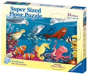 Пъзел Ravensburger от 24 части - Океански живот