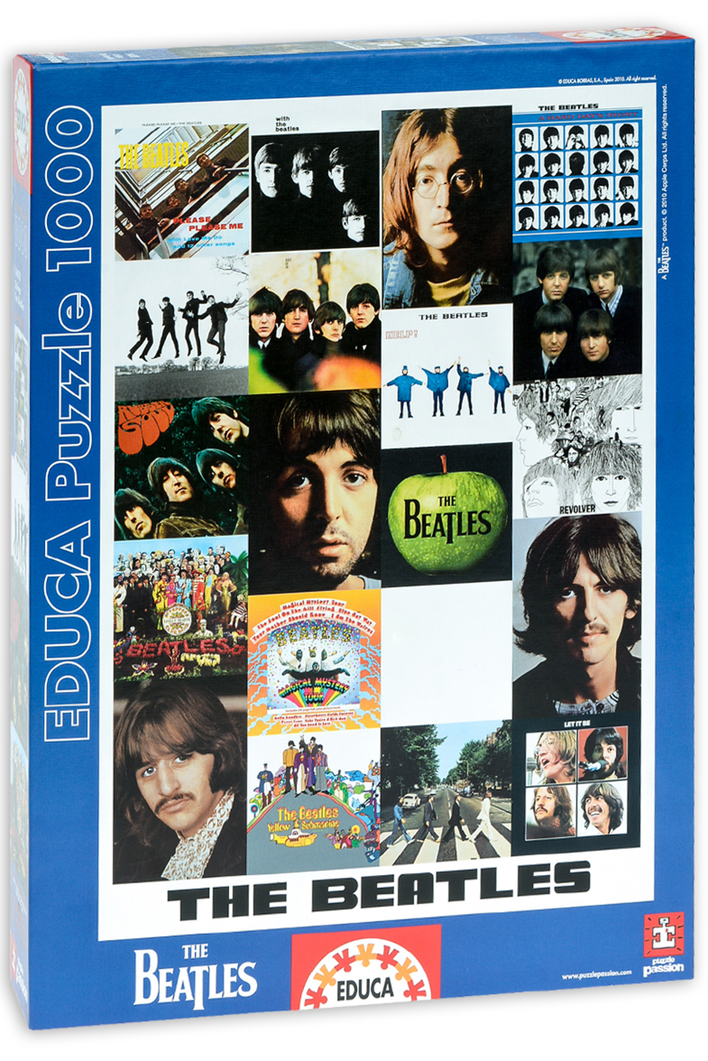 Пъзел Educa от 1000 части - Бийтълс