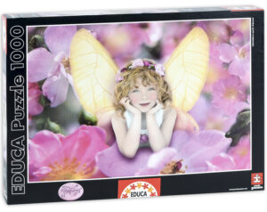 Пъзел Educa от 1000 части - Дива роза, Кейтлин Франкър
