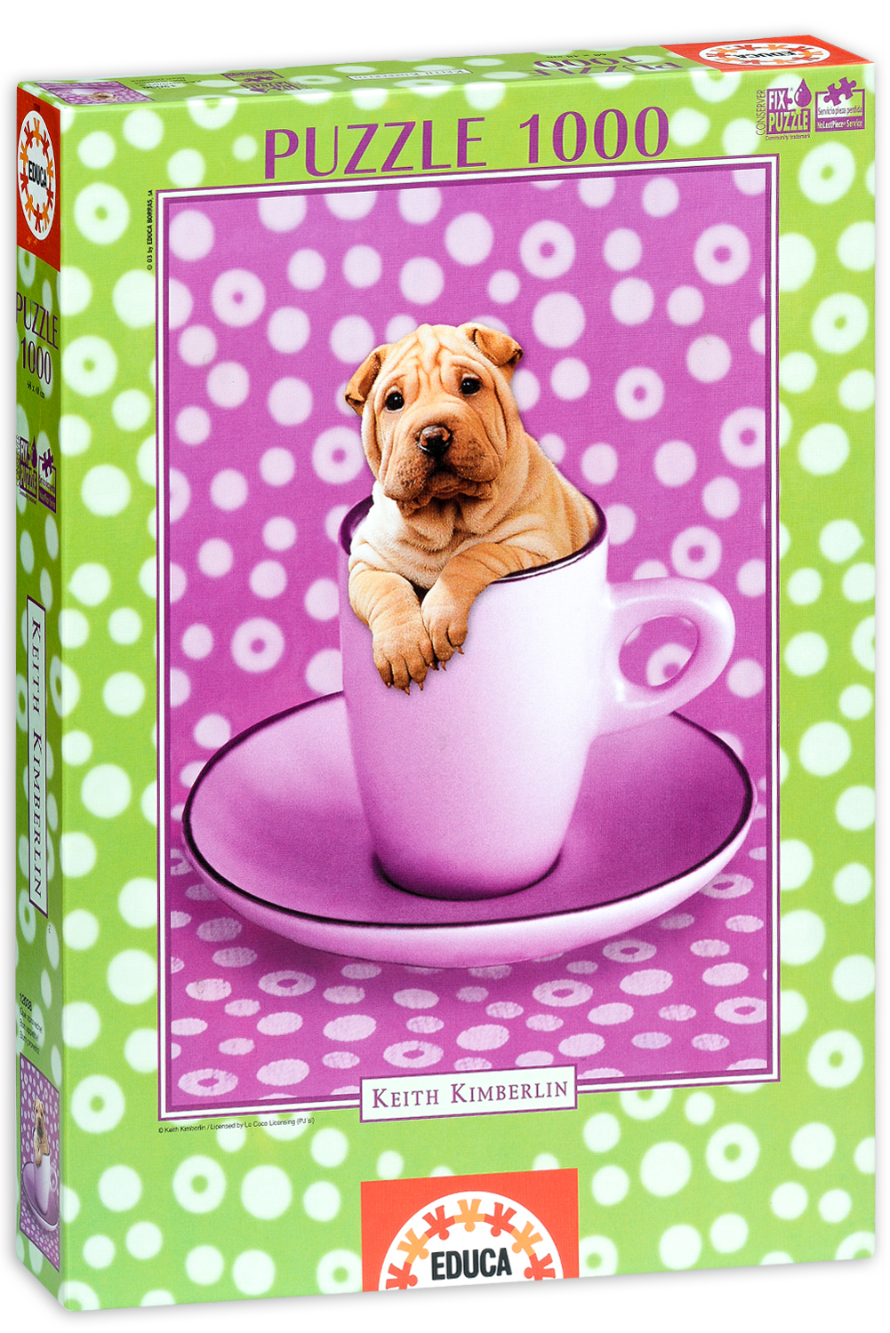 Пъзел Educa от 1000 части - Добър апетит, Кийт Кимбърли