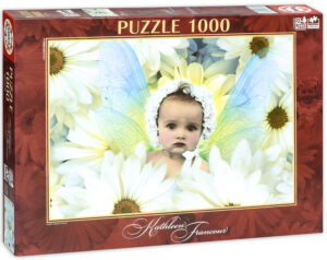 Пъзел Educa от 1000 части - Свежо като маргаритка, Кейтлин Франкър