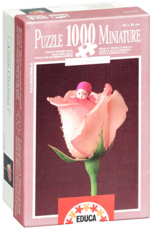 Пъзел Educa от 1000 мини части - Английска роза