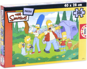 Пъзел Educa от 300 части - Семейство Симпсън