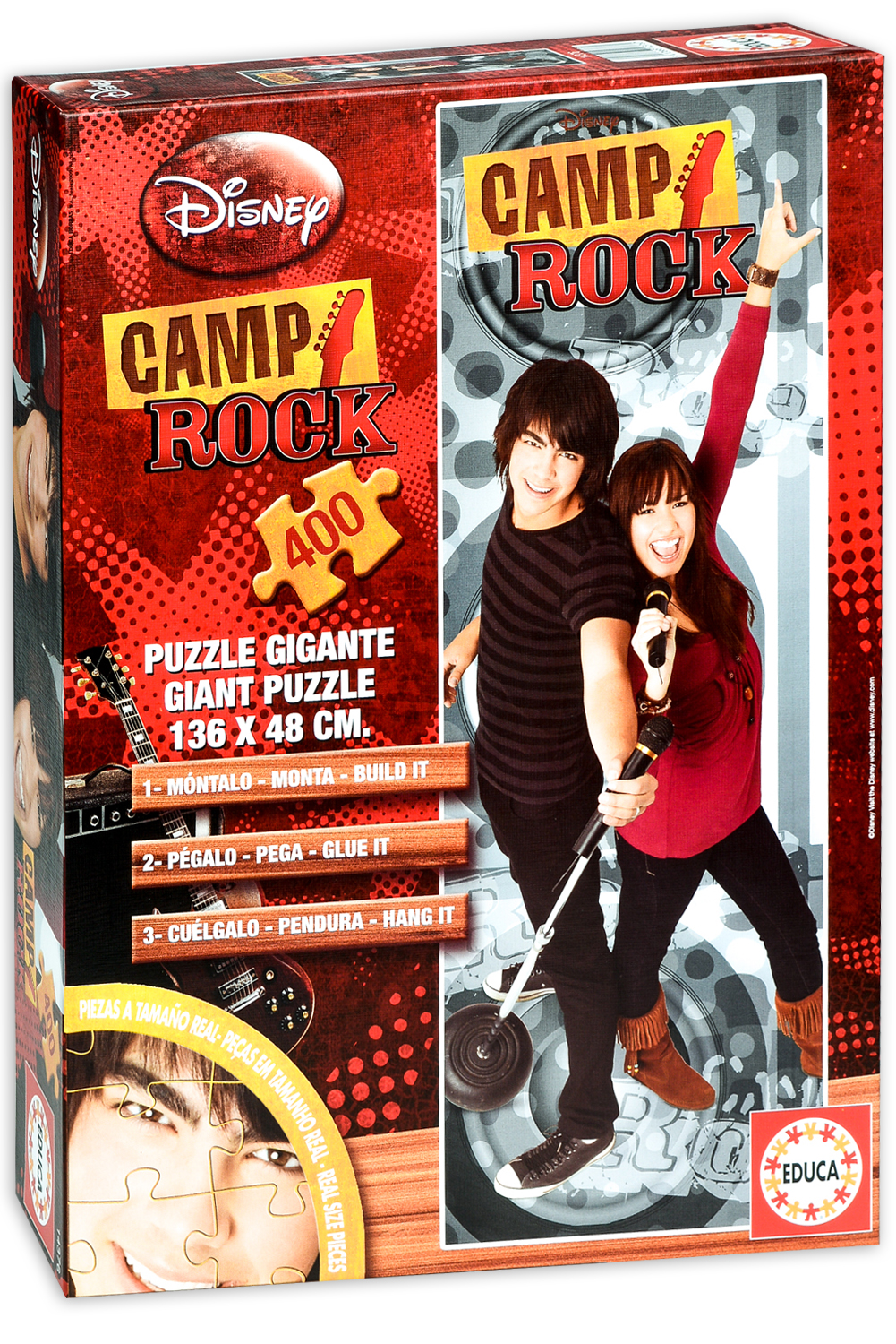 Пъзел Educa от 400 макси части - Camp Rock