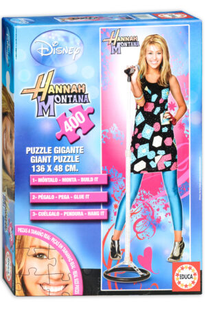 Пъзел Educa от 400 макси части - Хана Монтана