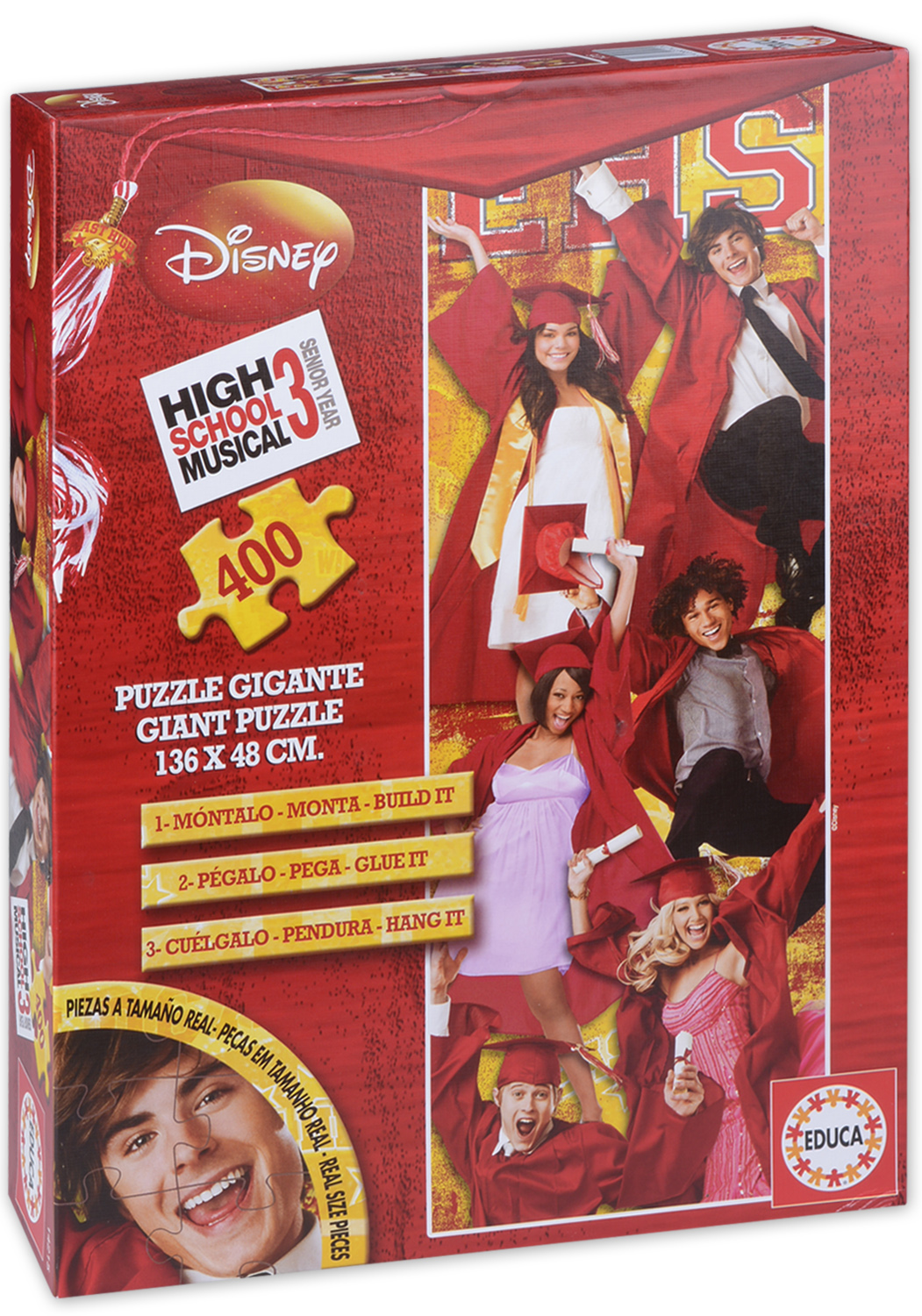 Пъзел Educa от 400 макси части - High School Musical