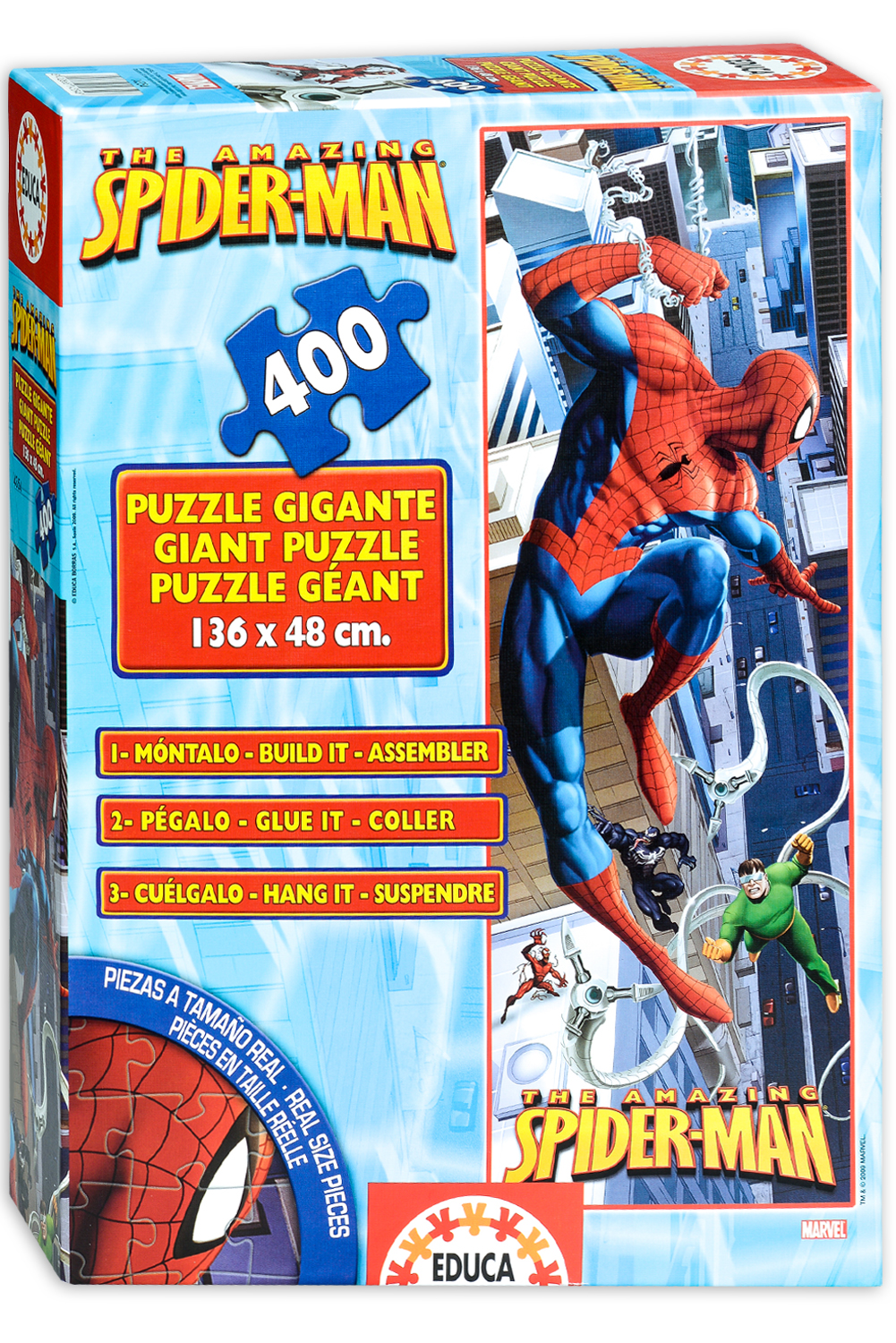 Пъзел Educa от 400 макси части - Спайдър-Мен