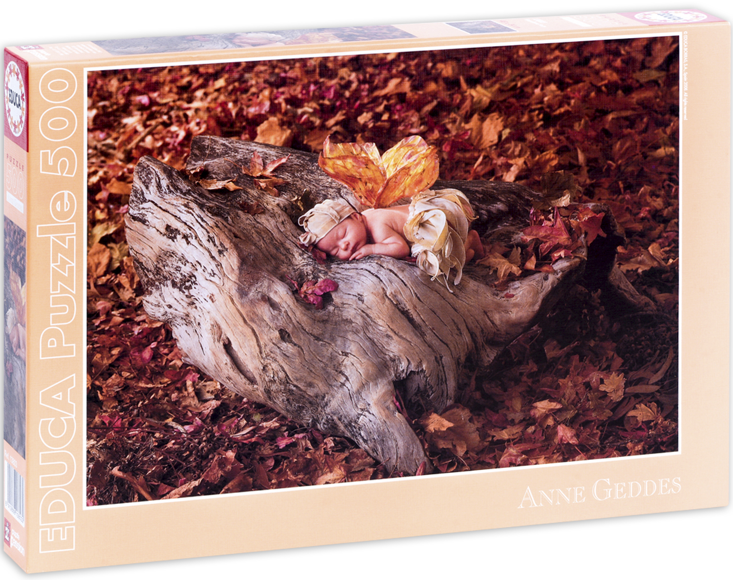 Пъзел Educa от 500 части - Горска фея, Ан Гедес