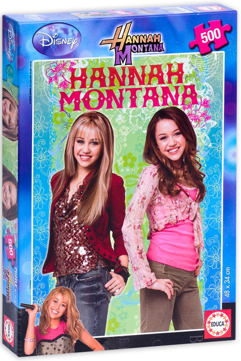 Пъзел Educa от 500 части - Хана Монтана