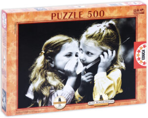 Пъзел Educa от 500 части - Нашите малки тайни, Ким Андерсън