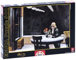 Пъзел Educa от 500 части - Самота, Едуард Хопър