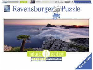 Панорамен пъзел Ravensburger от 1000 части - Море от облаци