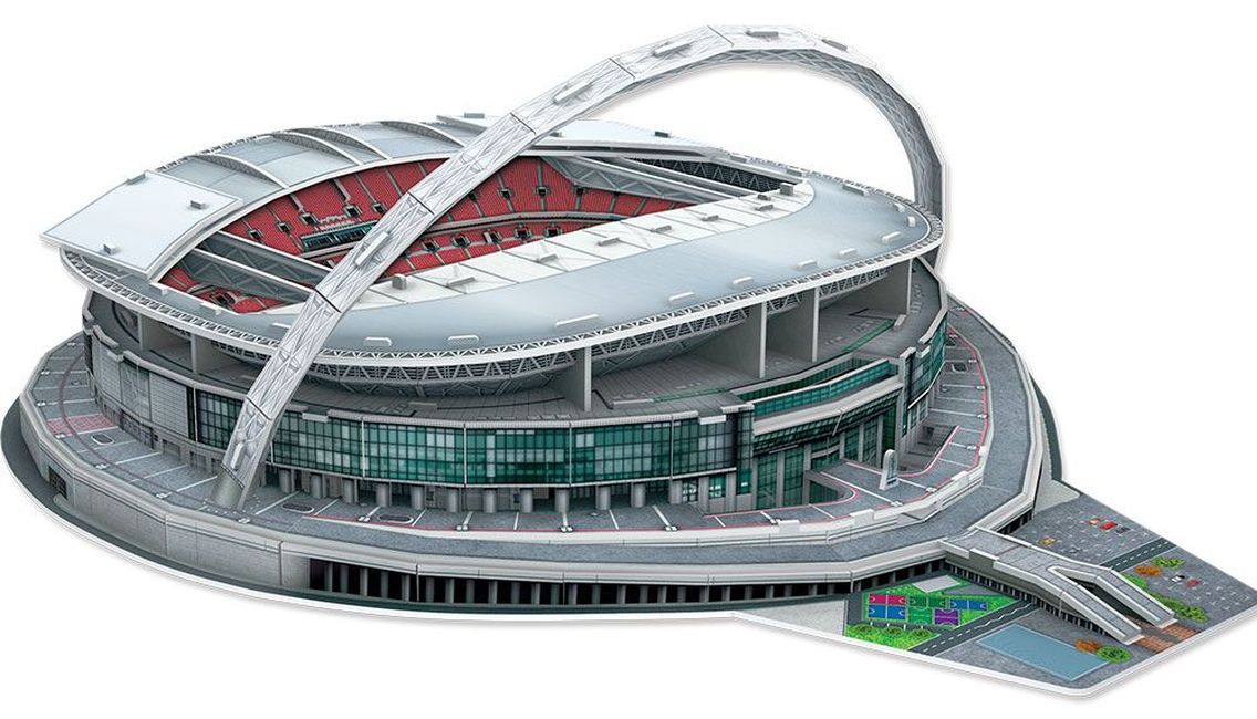 3D пъзел Nanostad от 89 части - Стадион Wembley