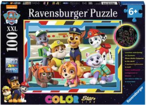 Светещ пъзел Ravensburger от 100 XXL части - Пес патрул