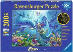 Светещ пъзел Ravensburger от 200 XXL части - Подводен рай