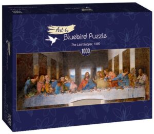 Панорамен пъзел Bluebird от 1000 части - Тайната вечеря, 1490