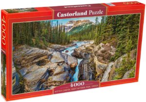 Панорамен пъзел Castorland от 4000 части - Национален парк Банф, Канада