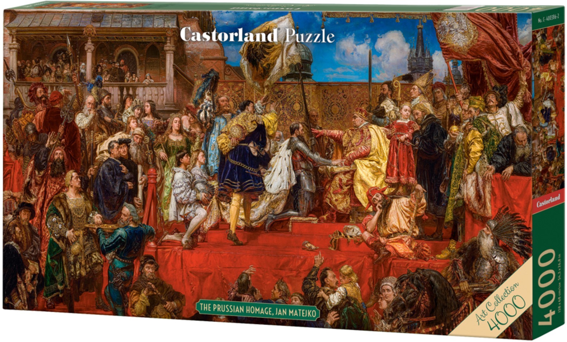 Панорамен пъзел Castorland от 4000 части - Почит към Прусия