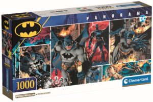 Панорамен пъзел Clementoni от 1000 части - Батман
