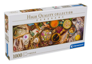 Панорамен пъзел Clementoni от 1000 части - Бюрото на билкаря