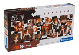 Панорамен пъзел Clementoni от 1000 части - Дамски гамбит