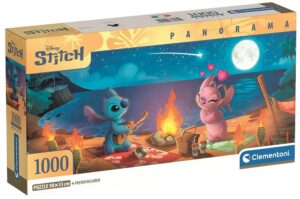 Панорамен пъзел Clementoni от 1000 части - Дисни Стич