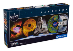 Панорамен пъзел Clementoni от 1000 части - Космос