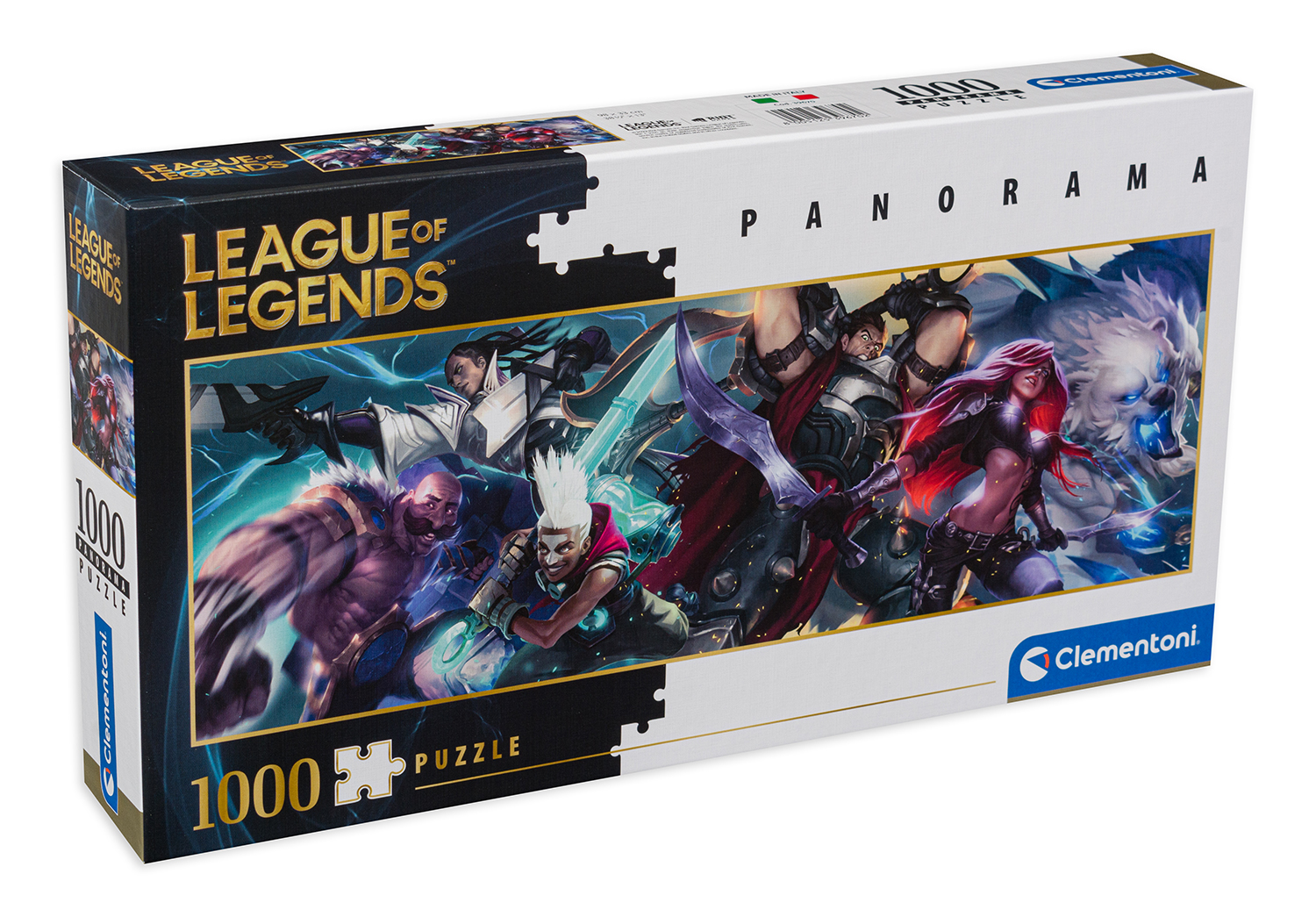 Панорамен пъзел Clementoni от 1000 части - League Of Legends