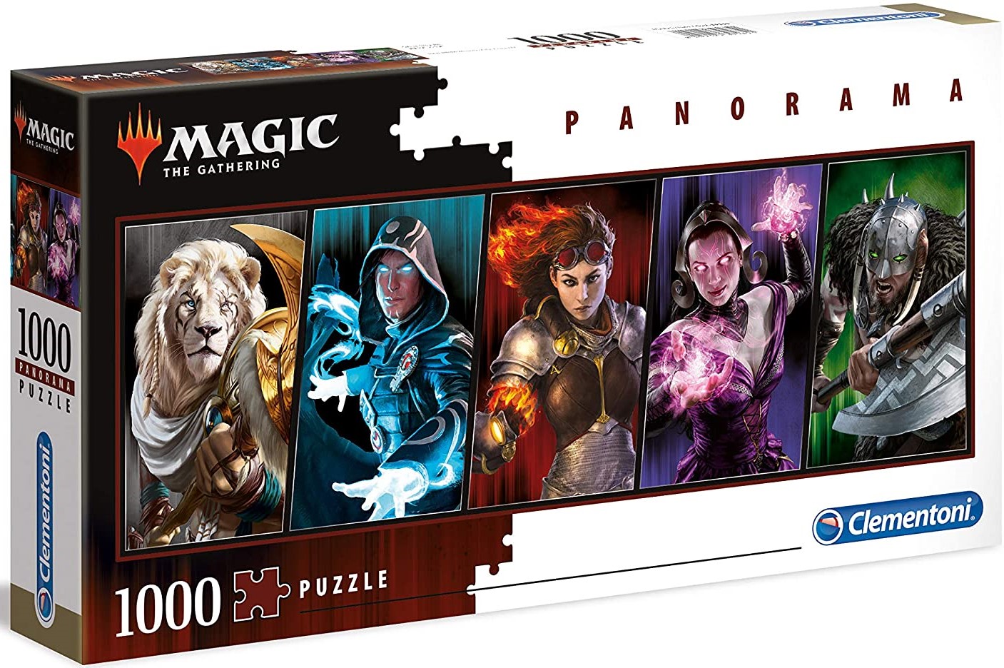 Панорамен пъзел Clementoni от 1000 части - Магия на събирането