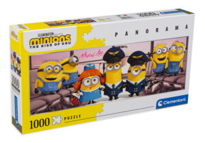 Панорамен пъзел Clementoni от 1000 части - Миньоните 2