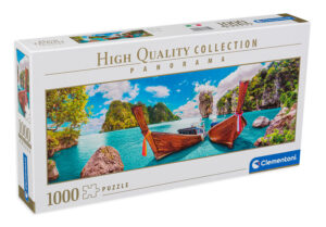 Панорамен пъзел Clementoni от 1000 части - Пукет