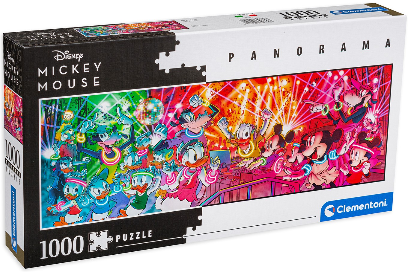 Панорамен пъзел Clementoni от 1000 части - Светът на Дисни