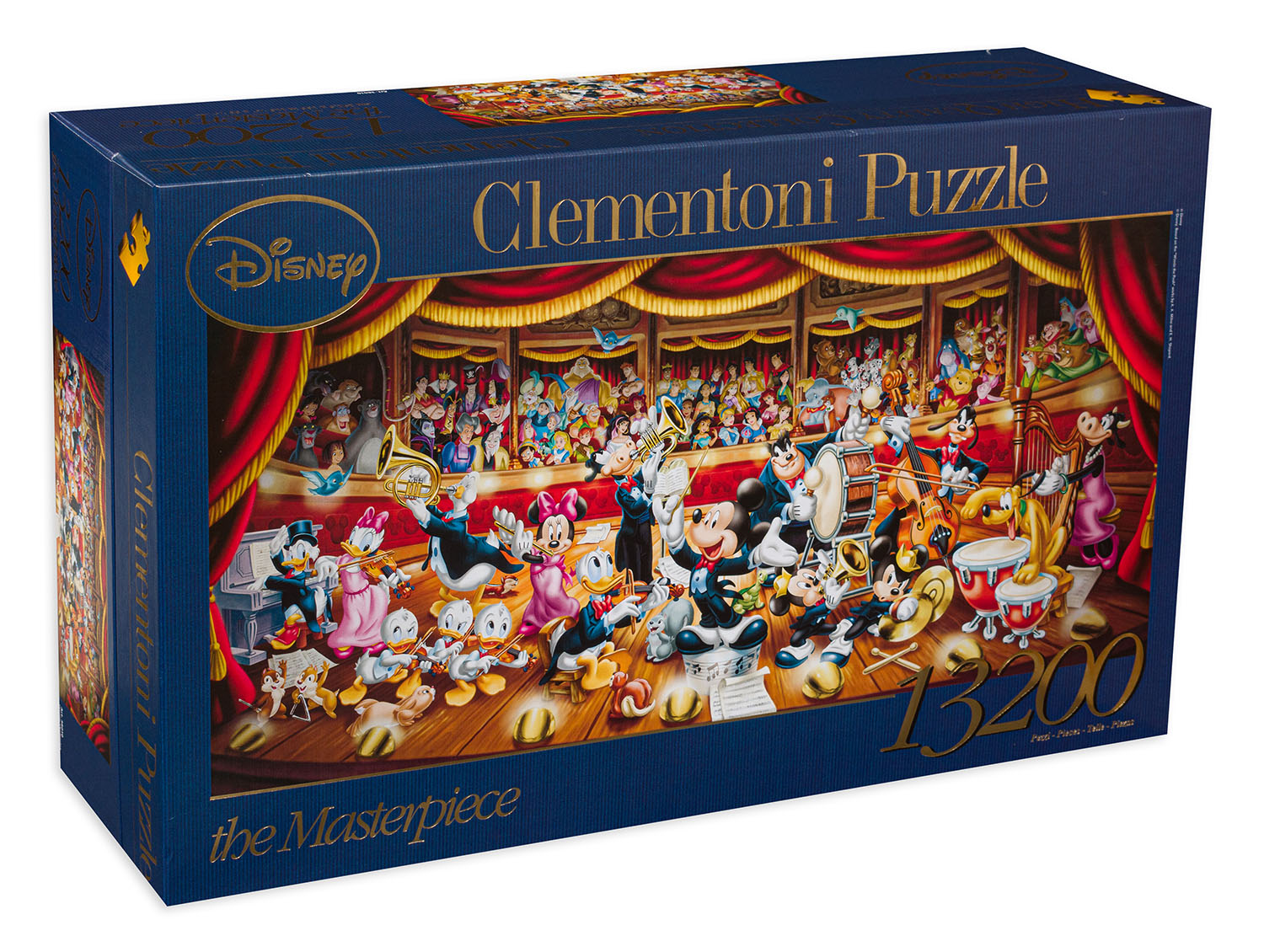 Панорамен пъзел Clementoni от 13 200 части - Оркестърът на Дисни