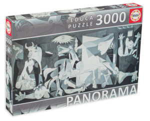 Панорамен пъзел Educa от 3000 части - Герника, Пабло Пикасо