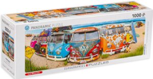 Панорамен пъзел Eurographics от 1000 части - Комбинация от бусове Volkswagen