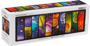 Панорамен пъзел Eurographics от 1000 части - Слънчевата система