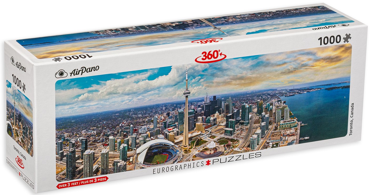 Панорамен пъзел Eurographics от 1000 части - Торонто, Канада