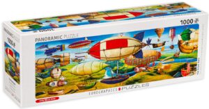Панорамен пъзел Eurographics от 1000 части - Въздушно състезание