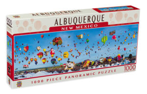 Панорамен пъзел Master Pieces от 1000 части - Балони над Ню Мексико