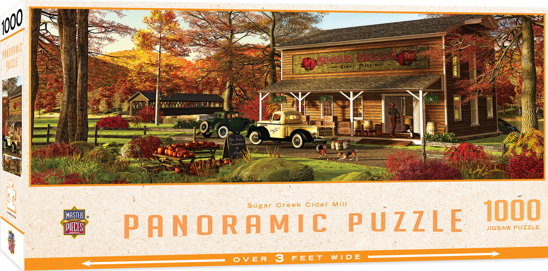 Панорамен пъзел Master Pieces от 1000 части - Есен