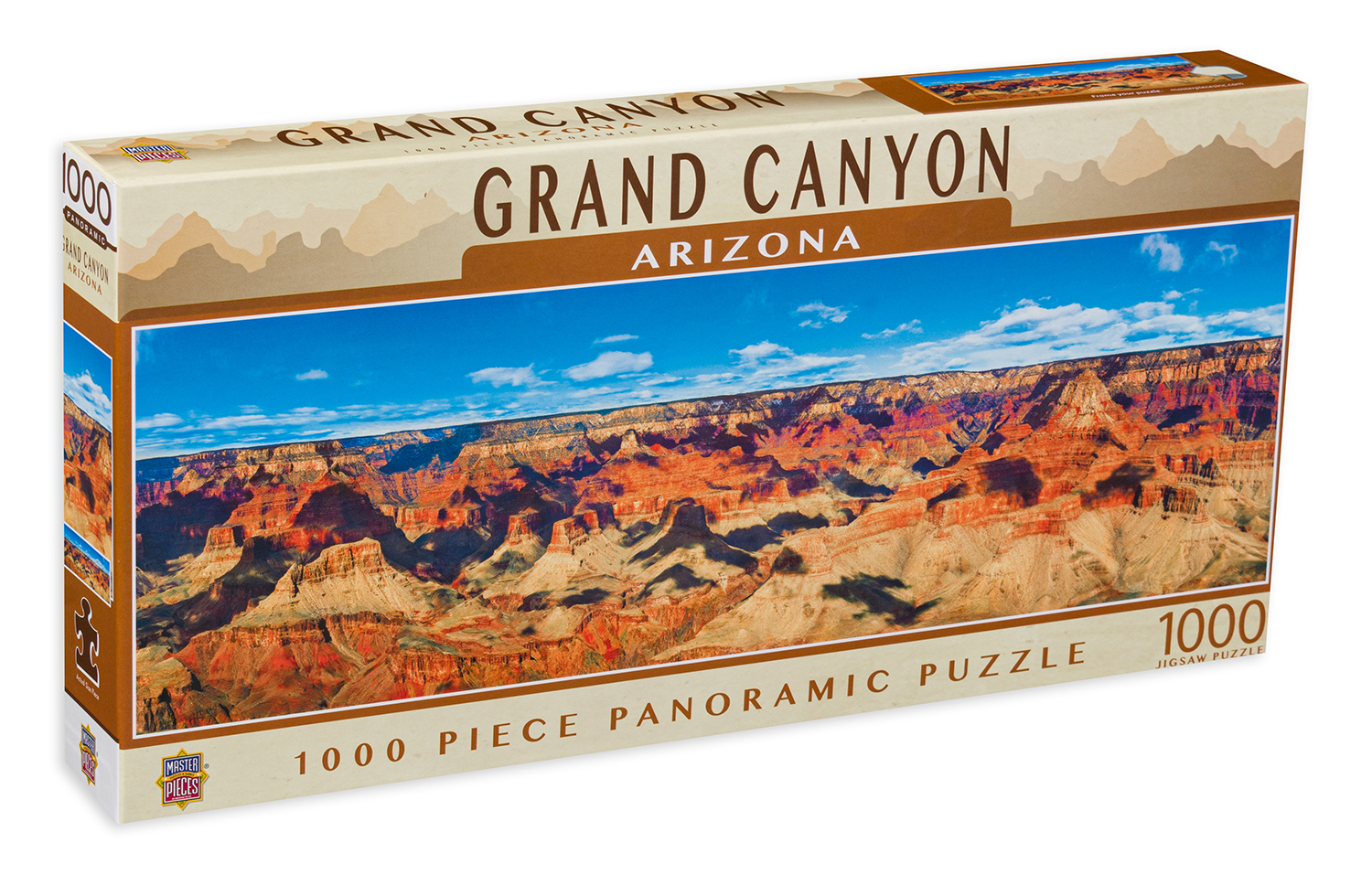 Панорамен пъзел Master Pieces от 1000 части - Гранд Каньон