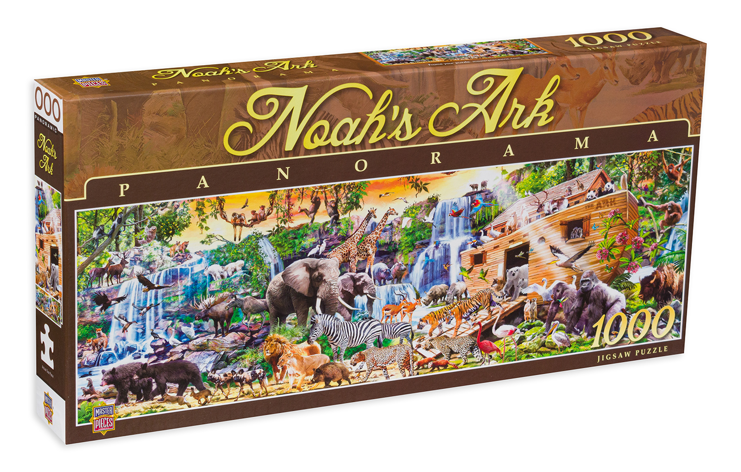 Панорамен пъзел Master Pieces от 1000 части - Ноев ковчег