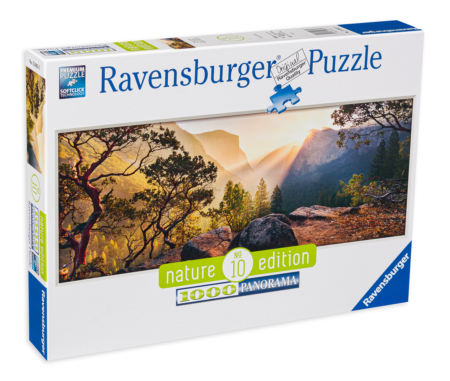 Панорамен пъзел Ravensburger от 1000 части - Парк Йосемити