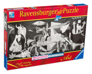 Панорамен пъзел Ravensburger от 2000 части - Герника, Пабло Пикасо